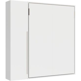 Itamoby Letto francese verticale a scomparsa Versia Sof&agrave; 140 con armadio 1 anta sx Bianco