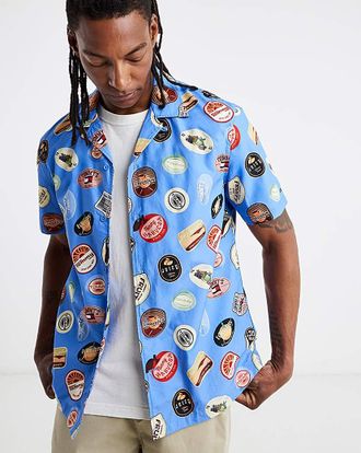 Tommy Jeans Printed Resort Shirt