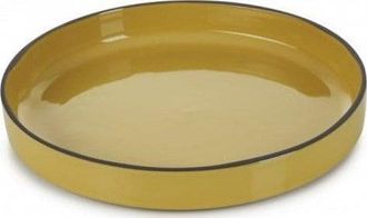Revol Plato De La L&iacute;nea Caractere Amarillo 23 Cm