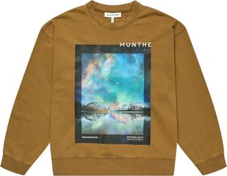 Munthe Blouses & Hemden - Dames - Sweatshirts & Hoodies - Bruin - Maat: 2XL