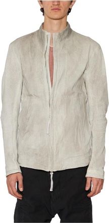Boris Bidian Saberi J1 ST Jacket - Heren - Zomerjassen - Grijs - M - Leer - Jassen