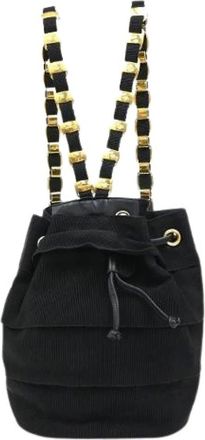 Ferragamo Pre-owned Bucket Bags, female, Black, Size: ONE SIZE Pre-owned Bucket Bag