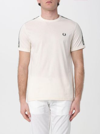 Fred Perry T-Shirt FRED PERRY Uomo colore Ecru