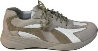 Durea Sneakers - Dames - Sneakers - Beige - 42 1/2 EU - Leer - Schoenen