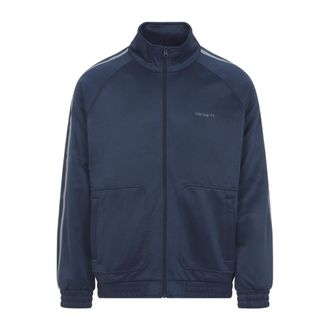 Carhartt Work in Progress Bolar Sweat Jacket - Heren - Vesten met rits - Blauw - XL - Katoen - Hoodies & sweatvesten