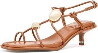 Kenneth Cole Gemma Womens Sandals Tan : 7.5 M, Faux Leather