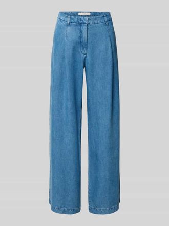 Lanius Lanius Wide Leg Jeans aus Lyocell mit Eingrifftaschen in Jeansblau, Gr&ouml;&szlig;e 34