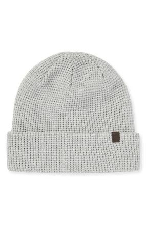 Travis Mathew Cloud Waffle Beanie in Heather Grey at Nordstrom