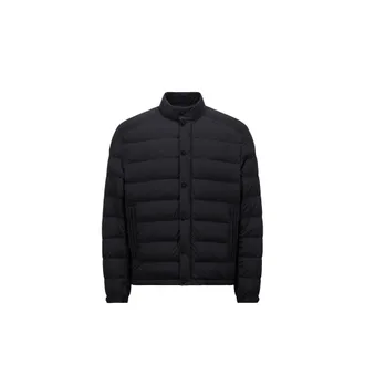 Moncler Moncler Selves Short Down Jacket, Men, Blue, Size: 3