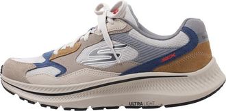 Skechers Mens Go Run Consistent 2.0 Retro Runner V1 Sneaker, Taupe and Multi Suede/Textile, 10.5 UK
