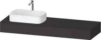 Duravit Consola Duravit Qatego, 1600x550x170mm, Con Recorte A La