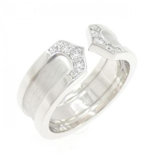 Cartier C2 White Gold (18K) Band Ring (Pre-Owned)
