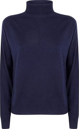 Drumohr Sweater Turtle Neck L1d105r 790 Navy
