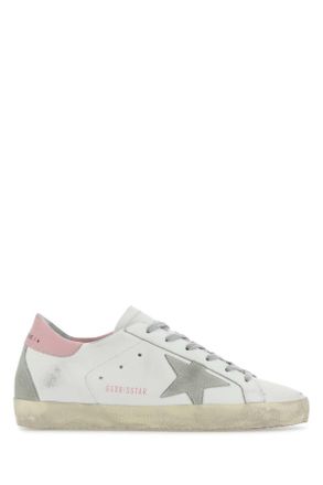 Golden Goose Deluxe Brand Multicolor Leather Super Star Classic Sneakers