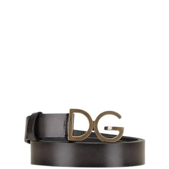 Dolce & Gabbana Pre-owned Belts, male, Black, Size: ONE SIZE Pre-owned Standard belt