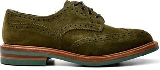Trickers Bourton Shoe - Heren - Veterschoenen - Groen - 43 1/2 EU - Leer - Schoenen