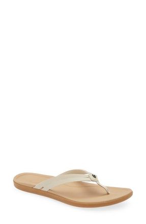 Olukai Ho Opio Hui Flip Flop in Tapa /Warm Sand at Nordstrom, Size 11