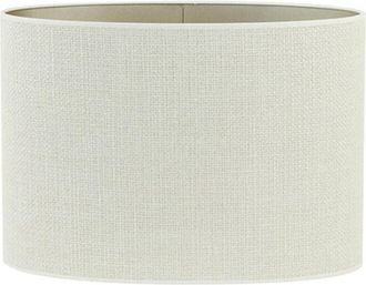 Light & Living Paralume - Saverna - bianco - tessile - E27 - - Light&living