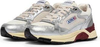 Autry Hyperway Low Sneaker in Silver at Nordstrom, Size 36