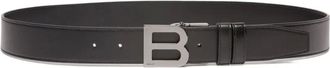 Bally B-logo reversible belt - Black