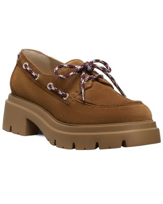 Stuart Weitzman Hudson Suede Moccasin