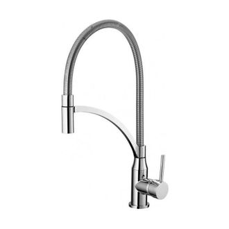 OEM Grifo Para Lavabo De Ca&ntilde;o Alto Con Rociador Extra&iacute;ble, Serie Atlanta