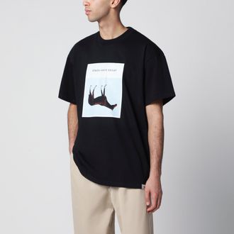 Carhartt Work in Progress S/S Sean Hamilton 02 crewneck T-shirt in organic cotton, black