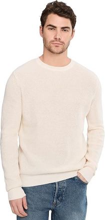 Faherty Sunwashed Crewneck Sweater Mens Sweater White Shell : 2XL, Cotton