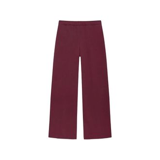 Anine Bing Kacey Sweatpant - Trousers - Mujer - Rojo - S