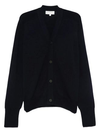 STUDIO NICHOLSON button-front wool cardigan - men - Merino - S - Blue