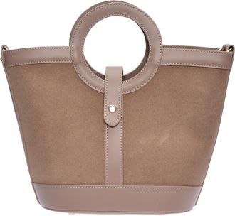 Anna Luchini Beige Rundleer Tas