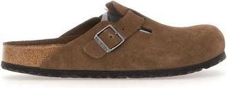 Birkenstock Schoenen, Heren, Bruin, 41 EU, Su&egrave;de, Boston Narrow Fit