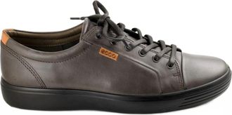 Ecco Mens Soft 7 Sneaker In Licorice