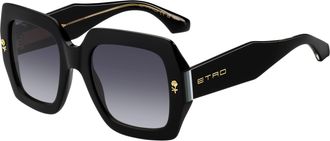 Etro 0011/S 807/9O Womens Sunglasses Black Size 53