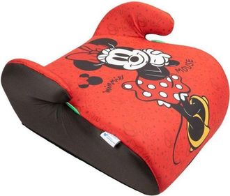 Disney Asiento Elevador Tataway Disney Minnie Mouse I-size Ece R129, Seguridad Infantil 125-150 Cm, Gr&aacute;fico De Minnie Sobre Fondo Rojo