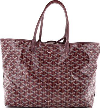 Goyard Saint Louis Tote Coated Canvas PM