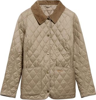 Barbour Jassen, Dames, Beige, L, Annandale Quilted Jacket