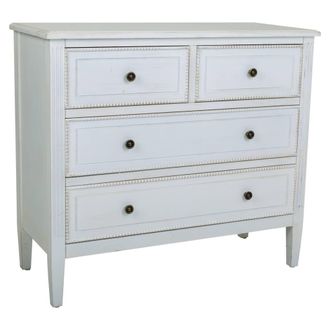 Wanderlust Deco C&oacute;moda De Madera Gris 85x36x75 Cm