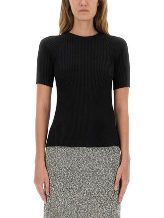 Tory Burch Tory Burch Ribbed Cotton Pullover