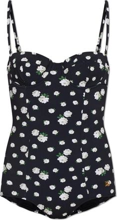 Dolce & Gabbana Badpak uit &eacute;&eacute;n stuk - Dames - Badpakken - Zwart - 2XL - Spandex - Badmode