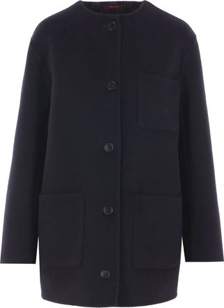 Gucci single-breasted wool coat - Blue
