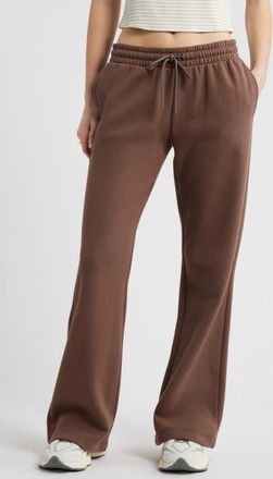 BP. Baggy Flare Leg Sweatpants in Brown Quartz at Nordstrom, Size Xx-Small