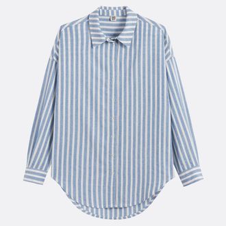 La Redoute Collections Gestreept hemd, lange mouwen, Signature APOLLINE