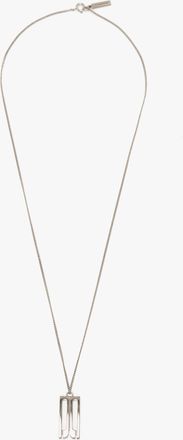 Victoria Beckham Dorian Necklace In Silver