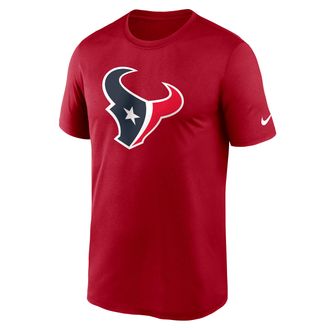 Nike Houston Texans Legend Logo Nike Mens Dri-FIT NFL T-Shirt in Red | NKGK6DL9H-CX5