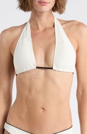 Volcom Baby Halter Bikini Top in Star White at Nordstrom Rack, Size X-Small