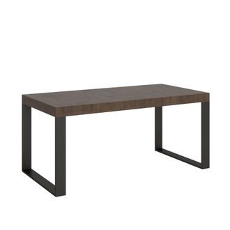 Itamoby Tavolo genova Allungabile In Legno Per Sala Da Pranzo -fisso 180 Cm / Noce