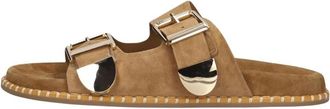 Toral Shoes Schoenen, Dames, Bruin, 38 EU, Leer, Hidra Slide