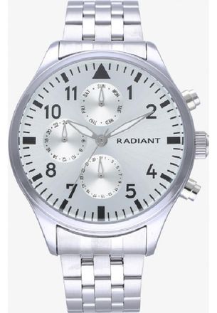 Radiant New RA612707B Mens Caiman Watch - Silver - One Size