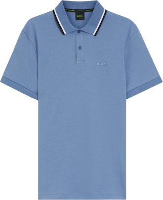 HUGO BOSS Light Blue Solid T-Shirt